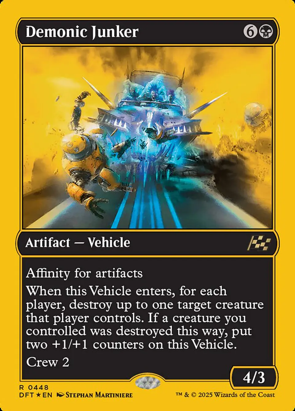 Demonic Junker (foil) | Inglés | NM | DFT 1