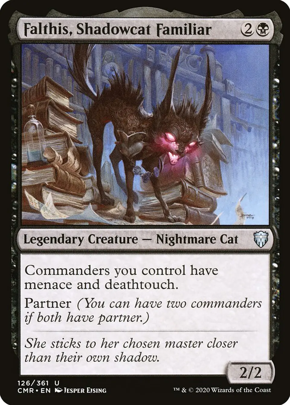 Falthis, Shadowcat Familiar | Inglés | NM | CMR 1