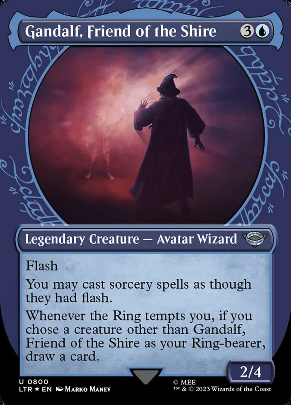 Gandalf, Friend of the Shire (Showcase foil) | Inglés | NM | LTR 1