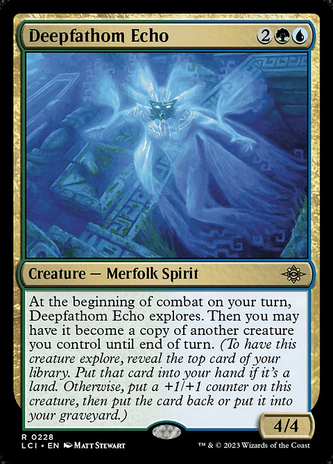 Deepfathom Echo | Inglés | NM | LCI