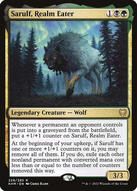 Sarulf, Realm Eater | Inglés | NM | KHM