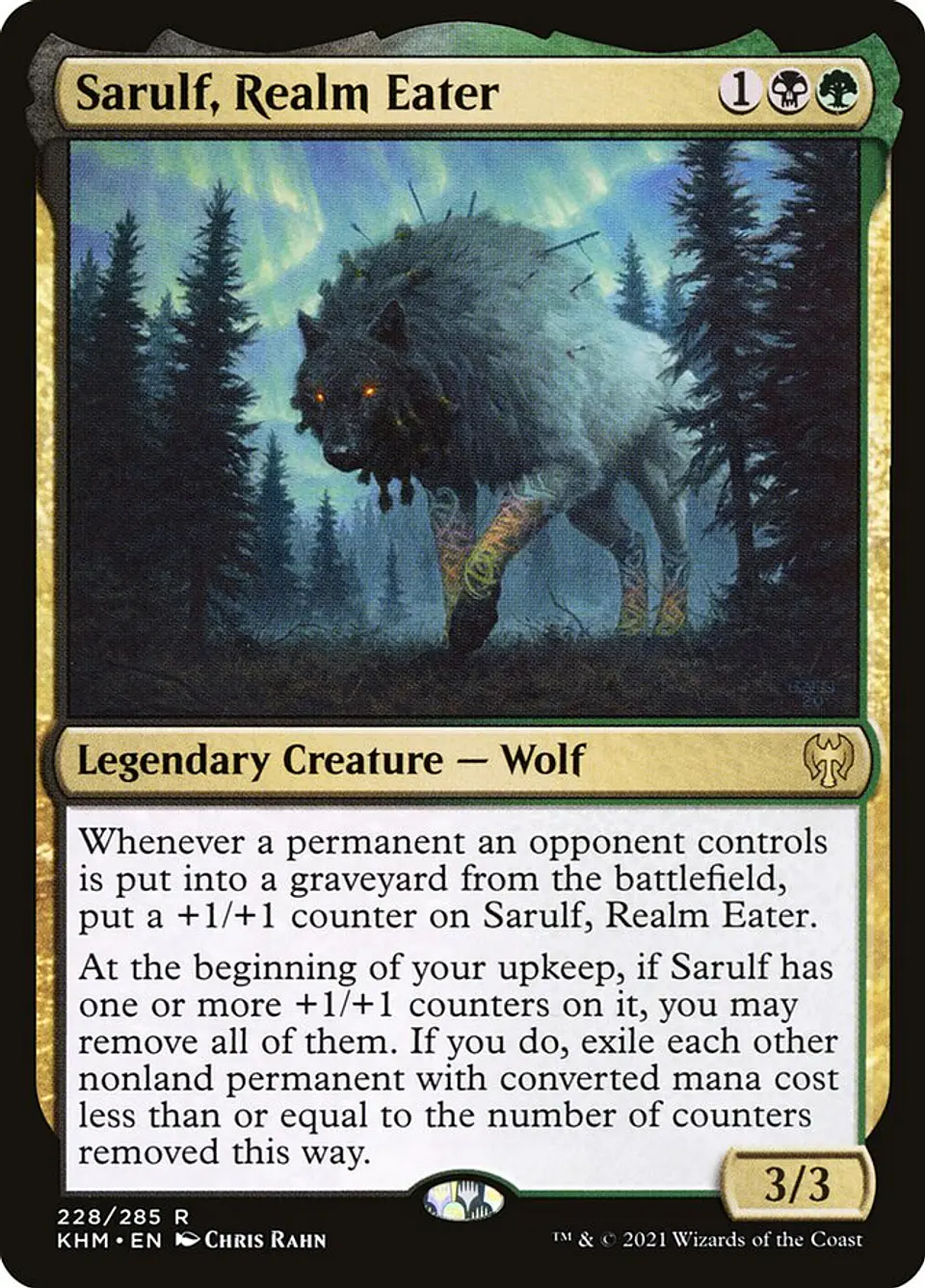 Sarulf, Realm Eater | Inglés | NM | KHM 1