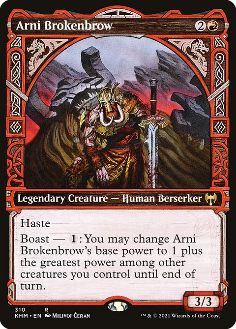 Arni Brokenbrow (Showcase) | Inglés | NM | KHM