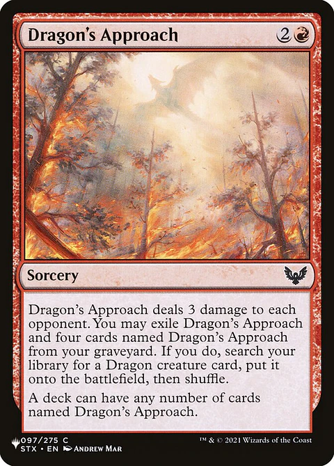 Dragon's Approach | Inglés | NM | PLST