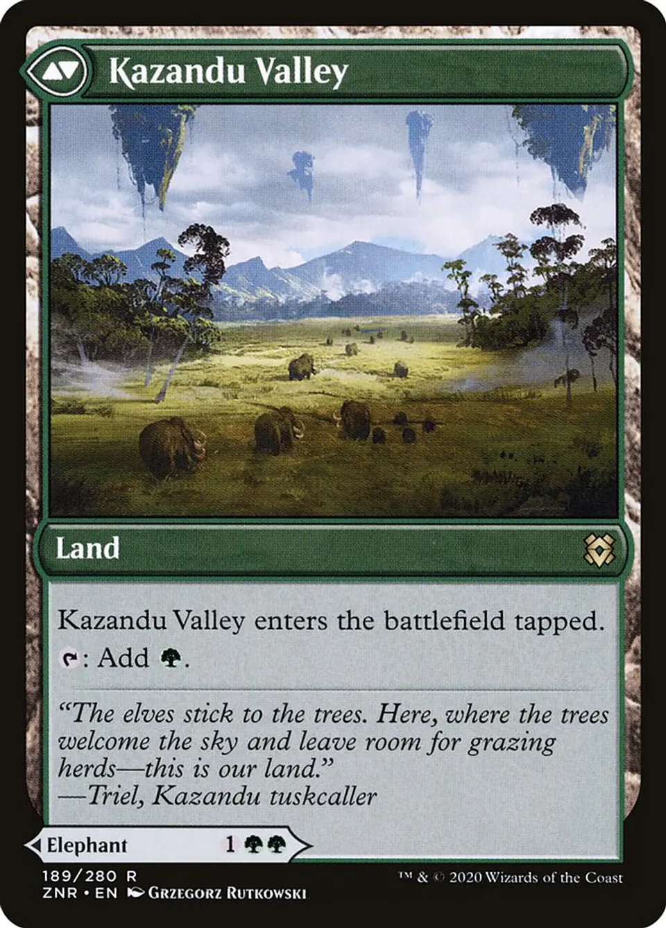 Kazandu Mammoth // Kazandu Valley | Inglés | NM | ZNR 2