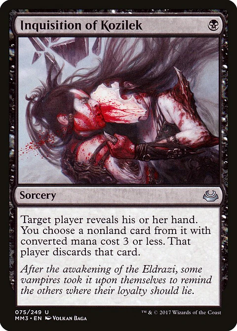 Inquisition of Kozilek | Inglés | NM | MM3