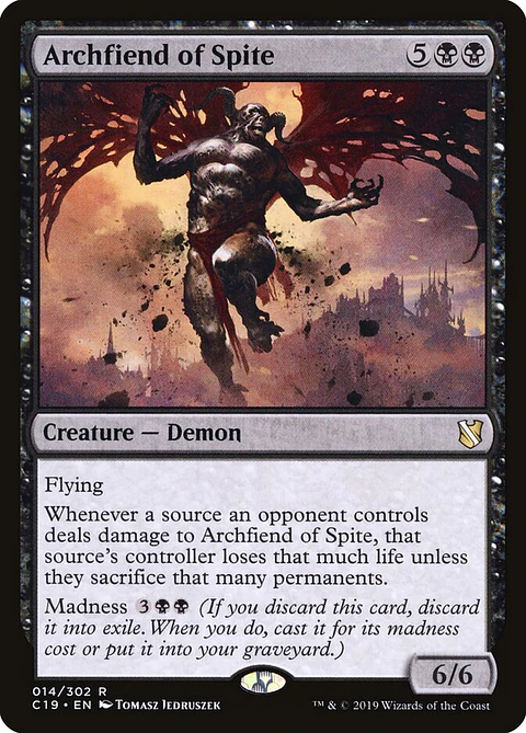 Archfiend of Spite | Español | NM | C19