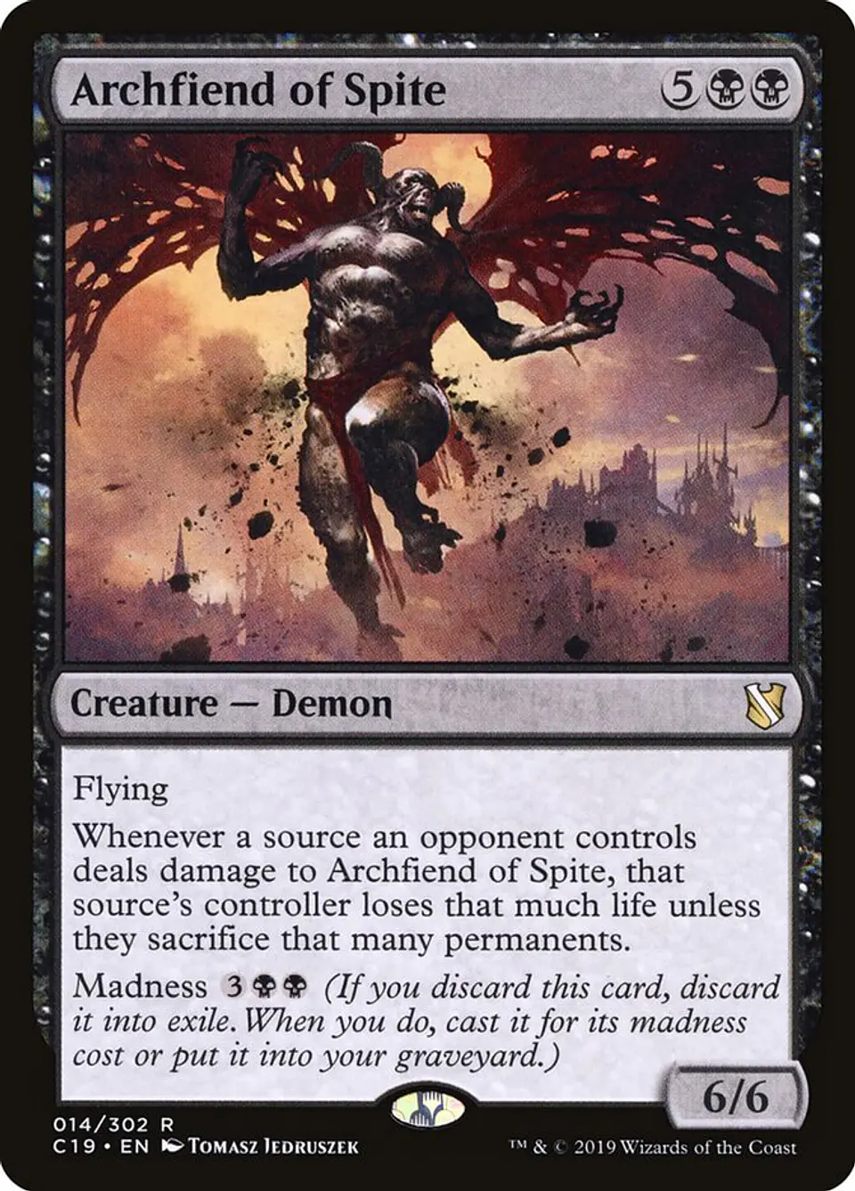 Archfiend of Spite | Español | NM | C19 1