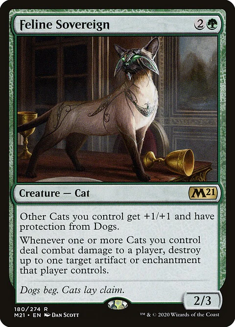 Feline Sovereign | Inglés | NM | M21