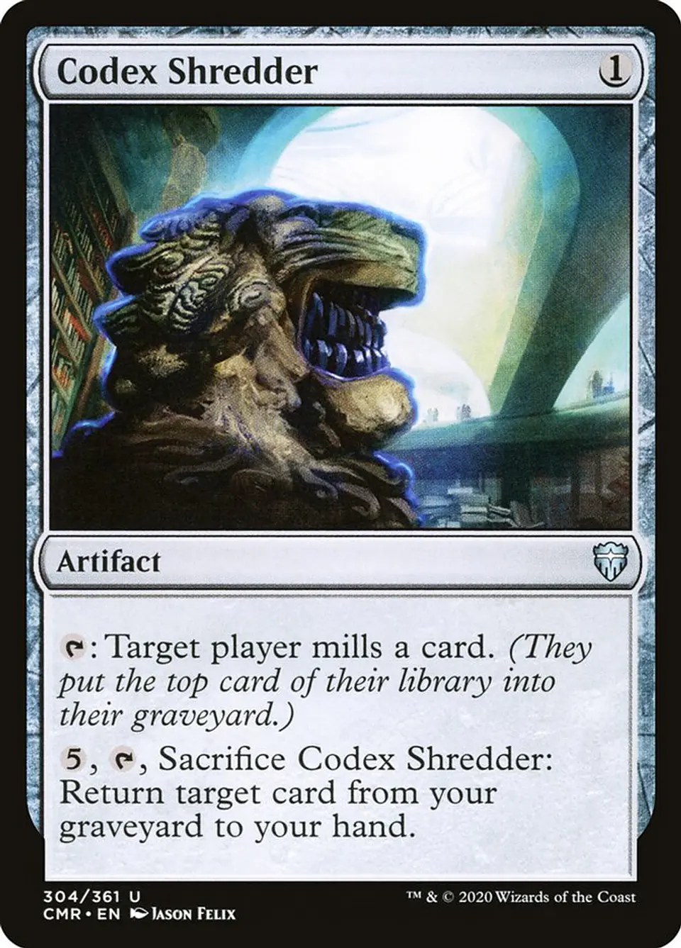 Codex Shredder | Inglés | NM | CMR 1