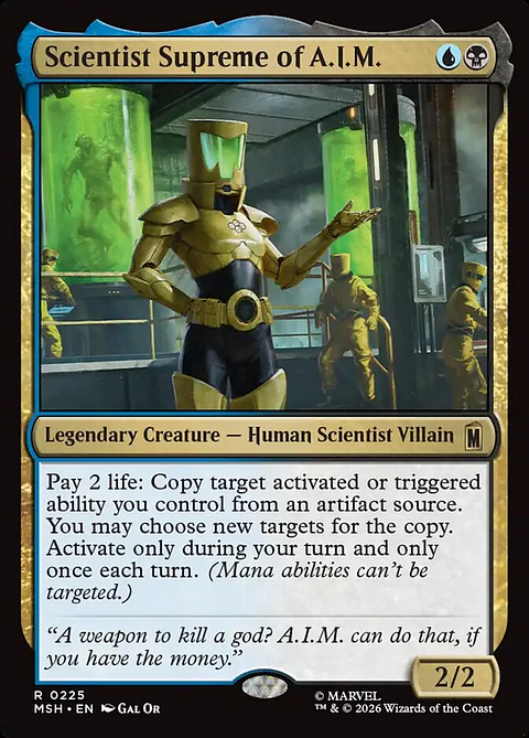 Scientist Supreme of A.I.M. | Español | NM | MSH