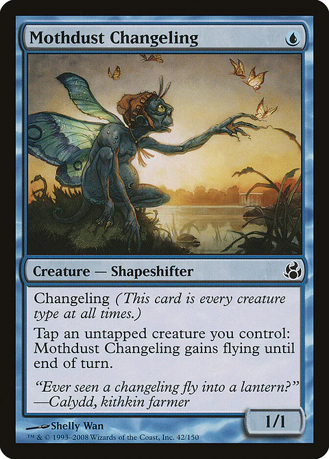 Mothdust Changeling | Español | EX | MOR