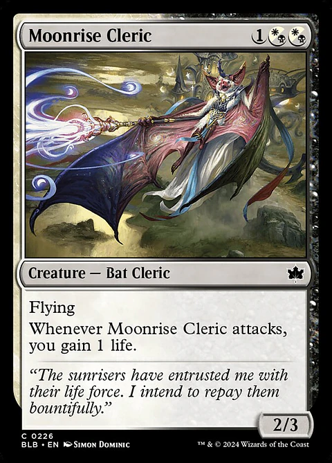 Moonrise Cleric | Español | NM | BLB