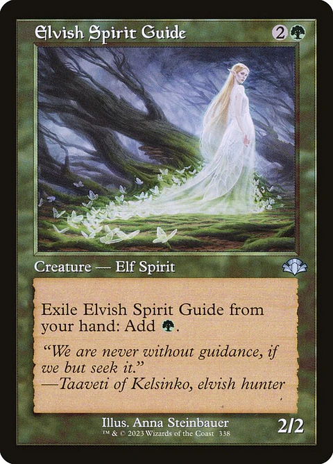 Elvish Spirit Guide (Retro Frame) | Español | NM | DMR