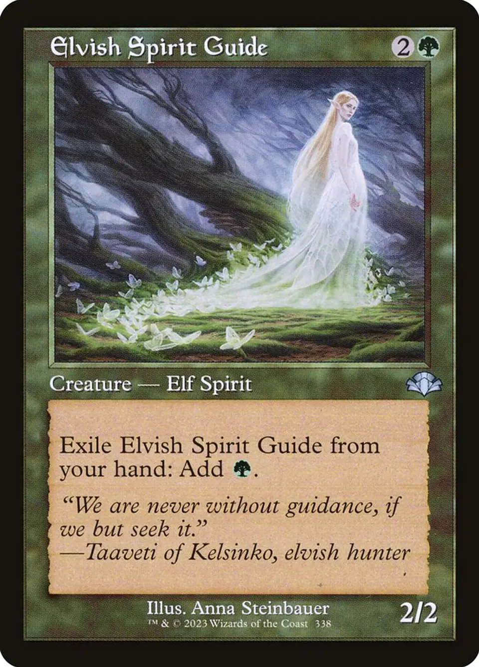 Elvish Spirit Guide (Retro Frame) | Español | NM | DMR 1