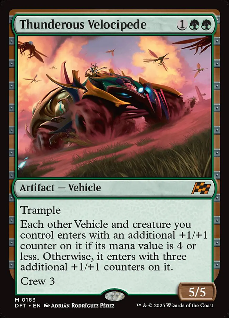 Thunderous Velocipede | Español | NM | DFT 1
