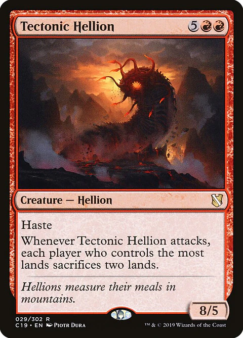 Tectonic Hellion | Español | EX | C19