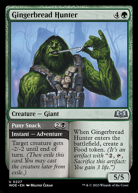 Gingerbread Hunter // Puny Snack | Español | NM | WOE