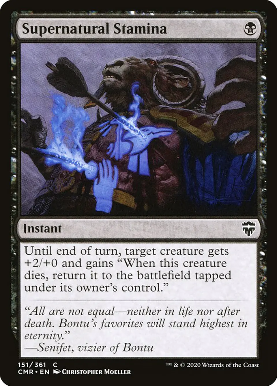 Supernatural Stamina | Inglés | NM | CMR 1