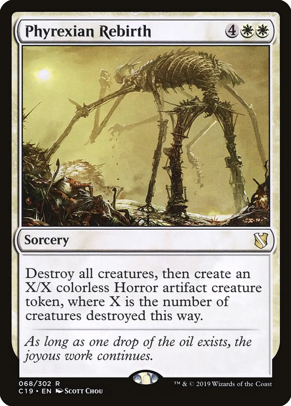 Phyrexian Rebirth | Español | EX | C19 1