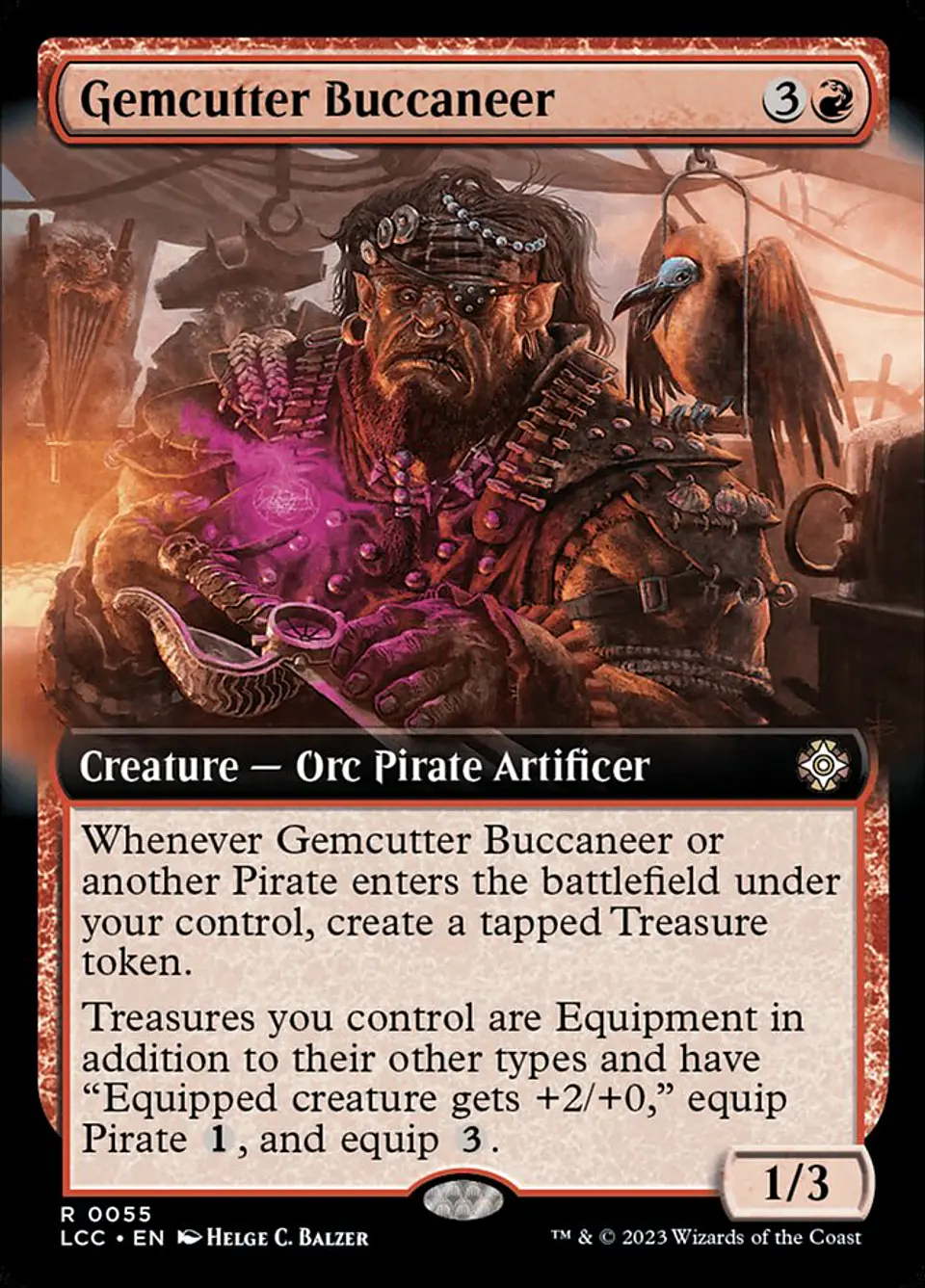 Gemcutter Buccaneer (Extended Art) | Inglés | NM | LCC 1