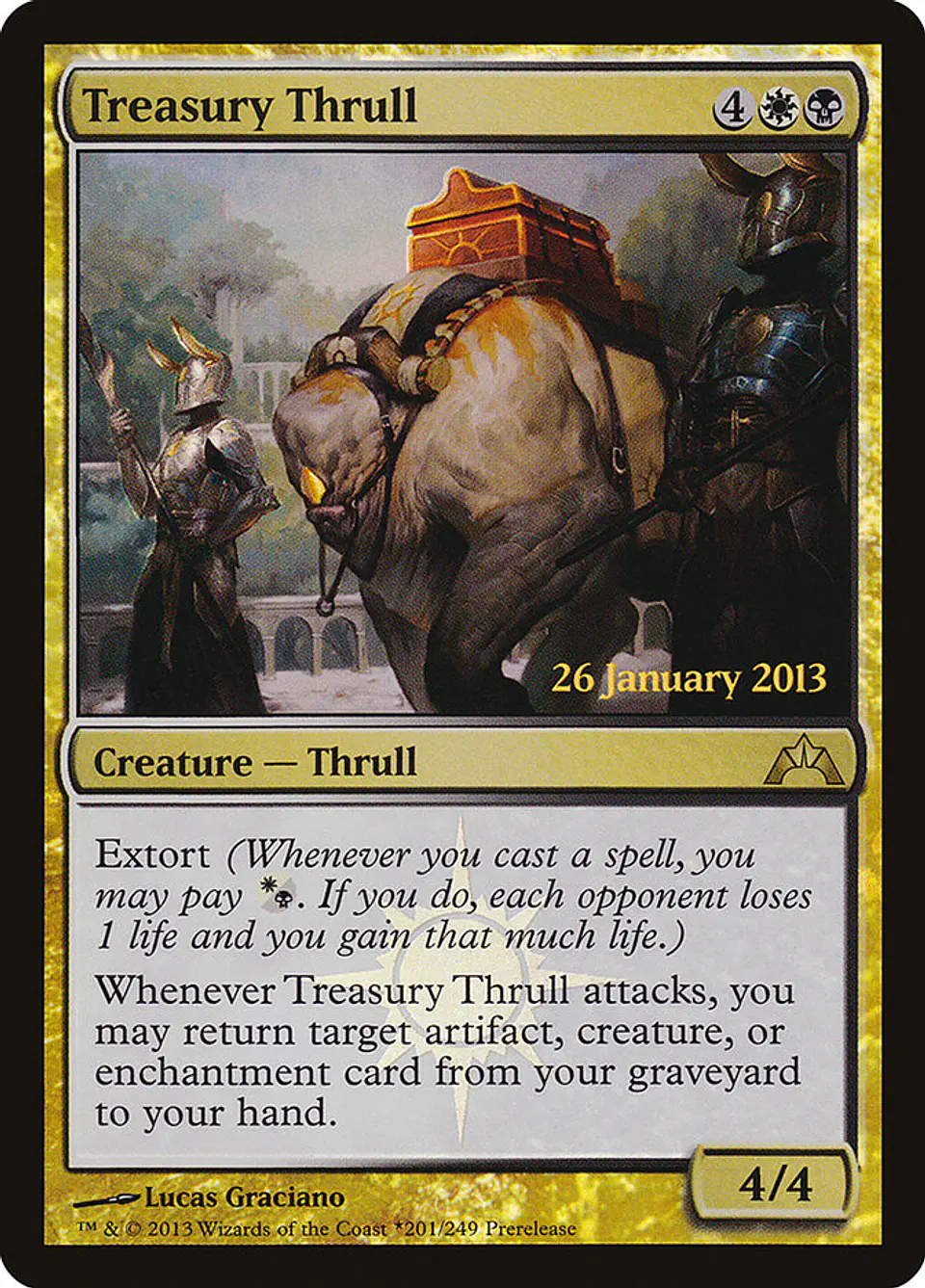 Treasury Thrull (Launch foil) | Español | EX | PGTC 1