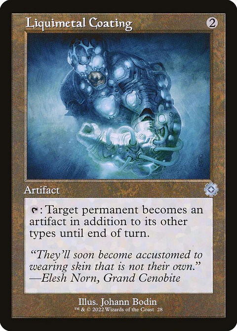 Liquimetal Coating (Retro Frame) | Español | NM | BRR