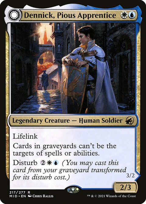 Dennick, Pious Apprentice // Dennick, Pious Apparition | Inglés | NM | MID