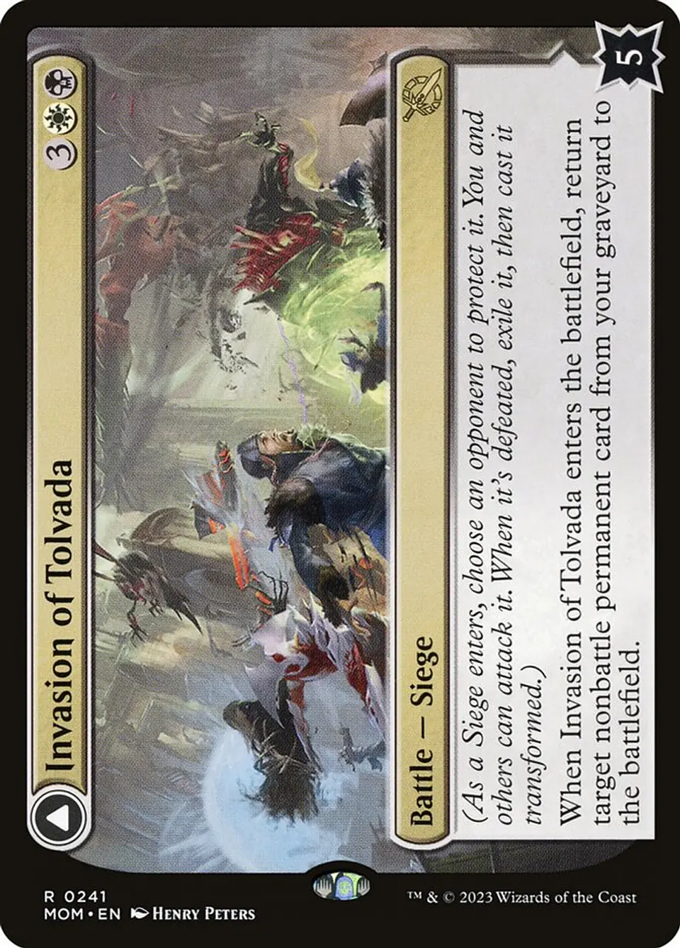 Invasion of Tolvada // The Broken Sky | Inglés | NM | MOM 1