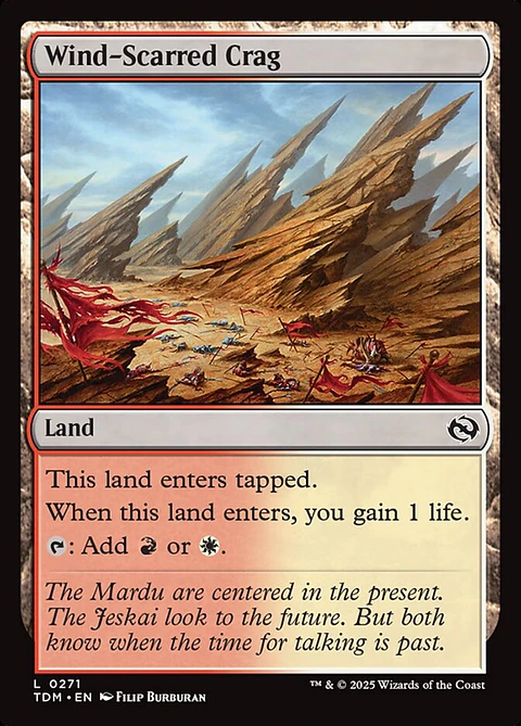 Wind-Scarred Crag | Inglés | NM | TDM