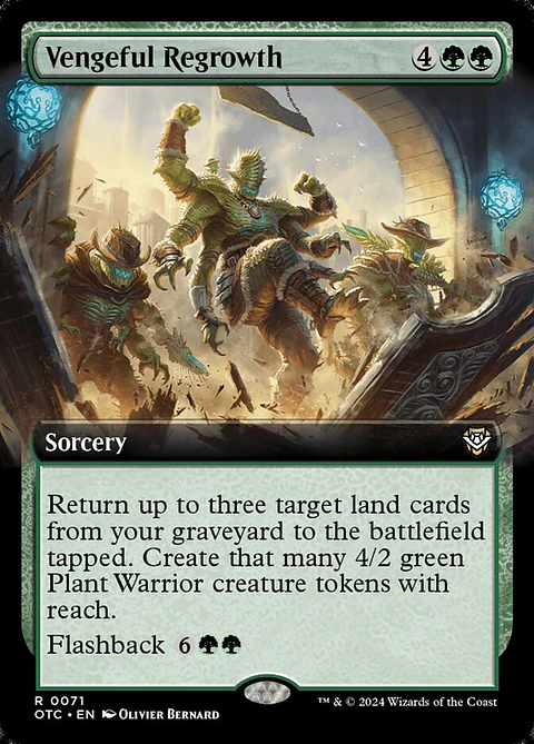 Vengeful Regrowth (Extended Art) | Inglés | NM | OTC