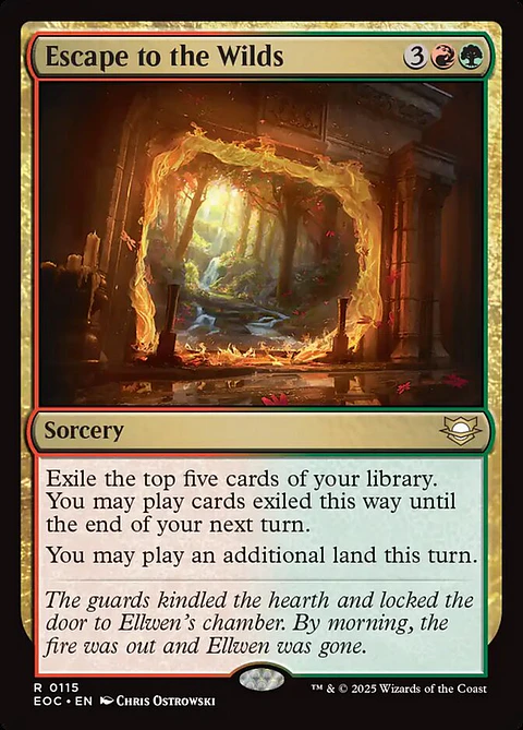 Escape to the Wilds | Inglés | NM | EOC