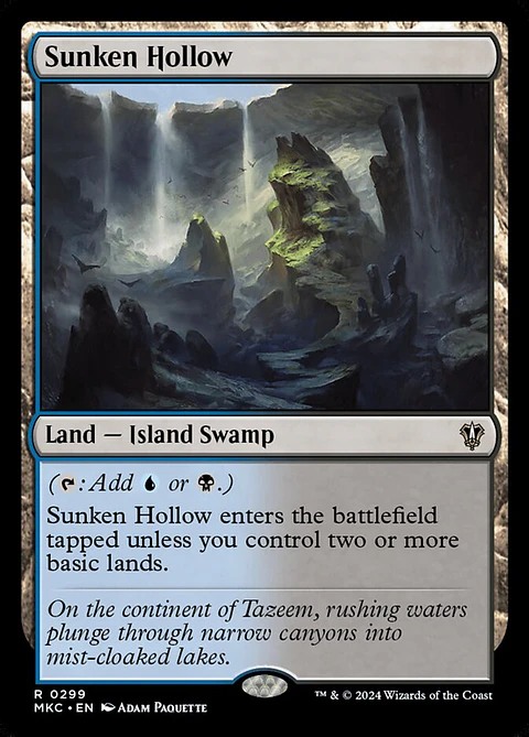 Sunken Hollow | Inglés | NM | MKC