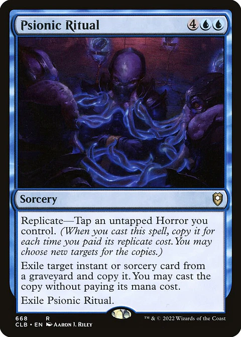 Psionic Ritual | Inglés | NM | CLB