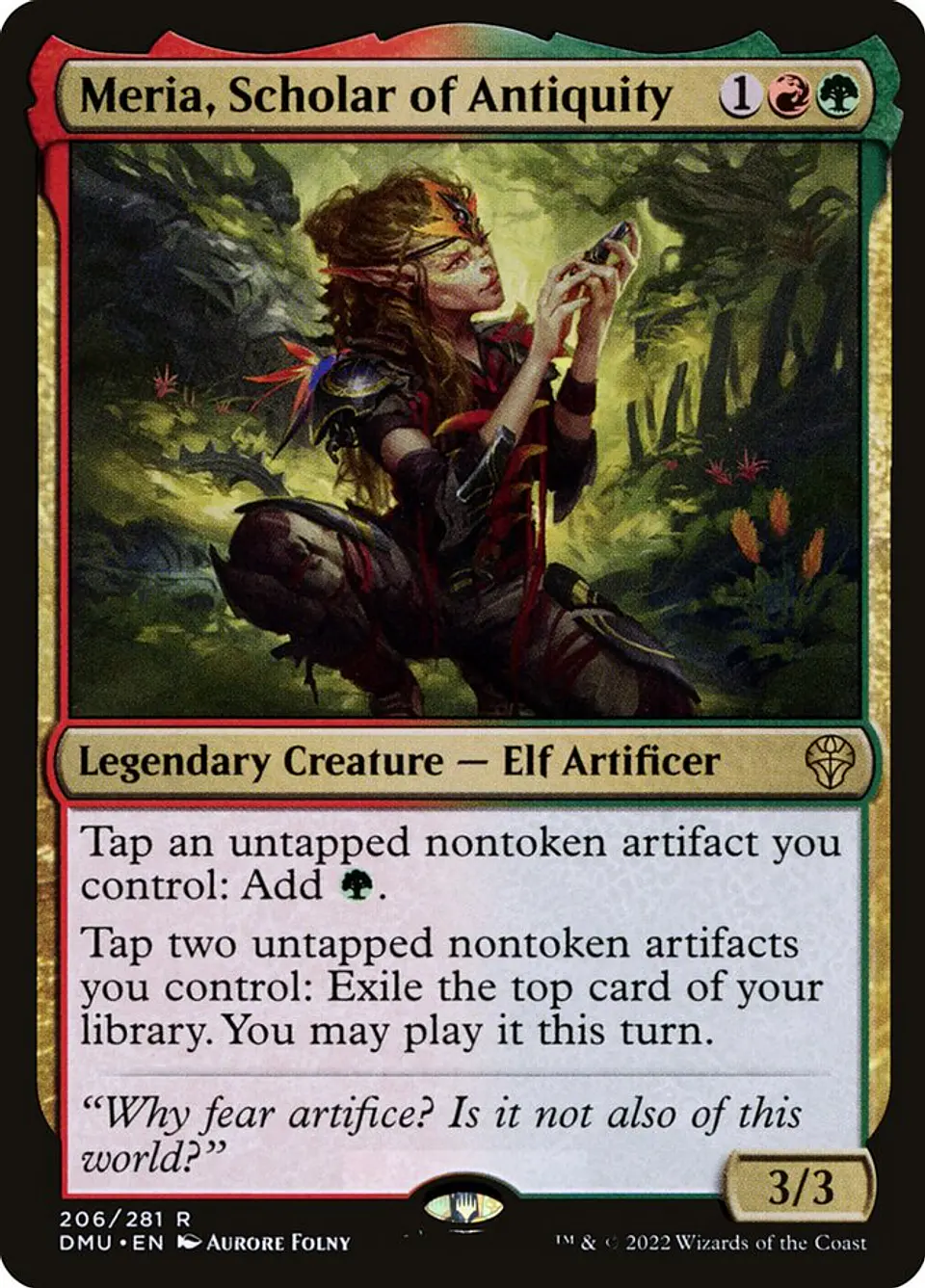 Meria, Scholar of Antiquity | Inglés | NM | DMU 1