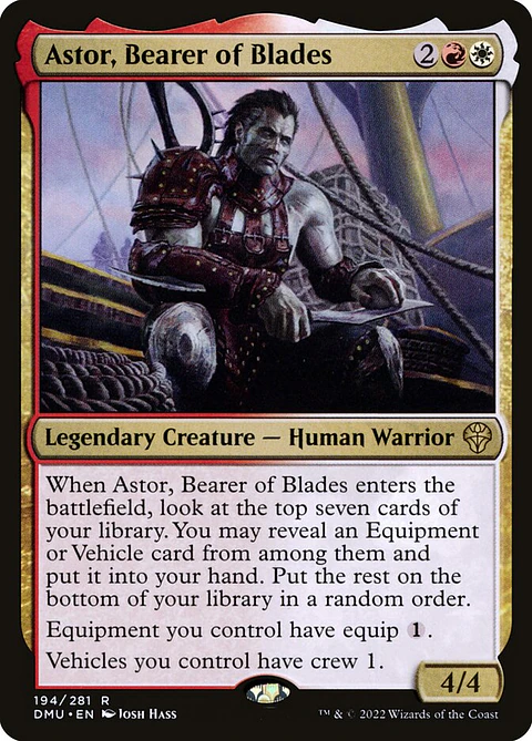 Astor, Bearer of Blades | Inglés | NM | DMU