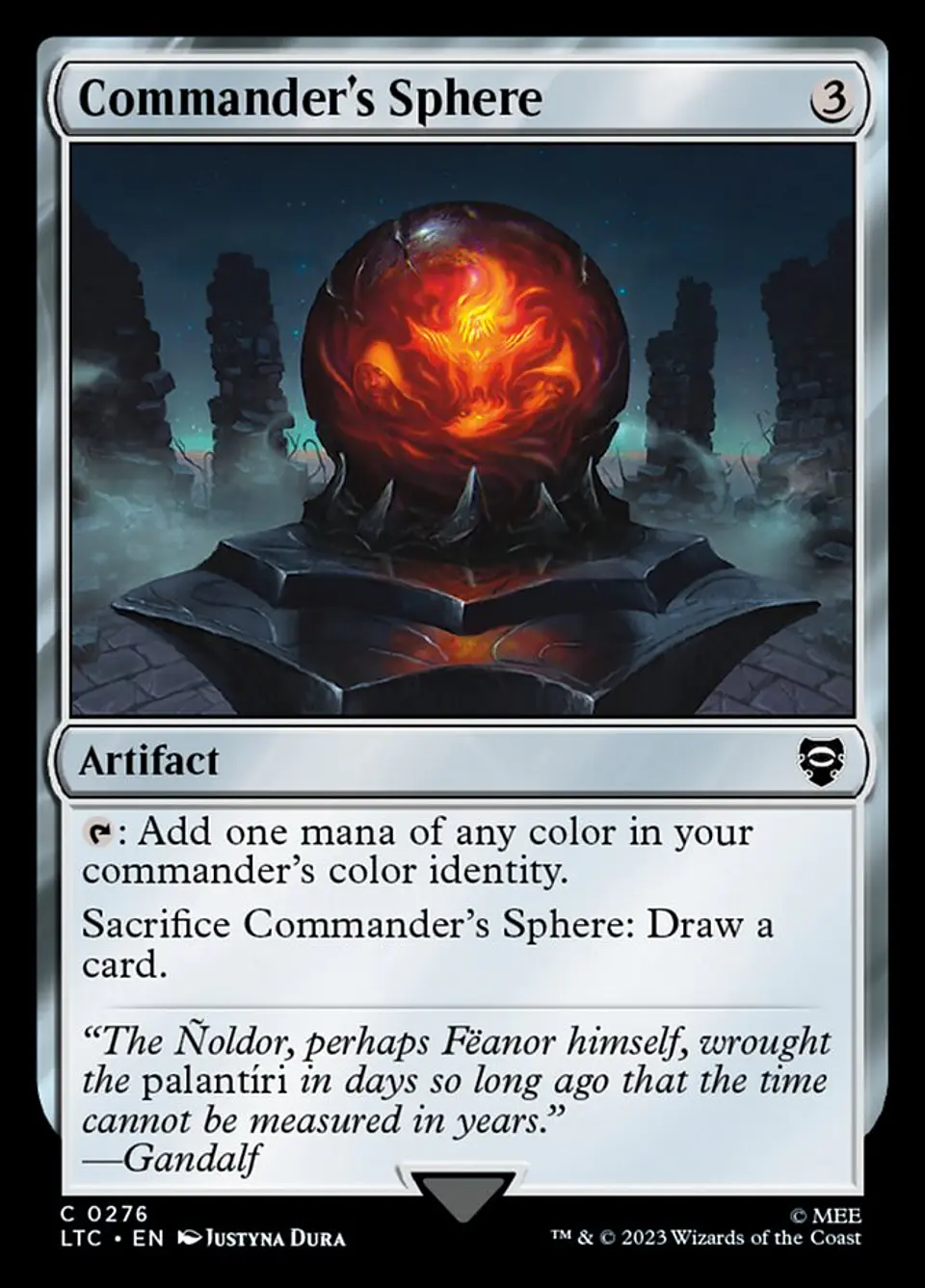 Commander's Sphere | Inglés | NM | LTC 1