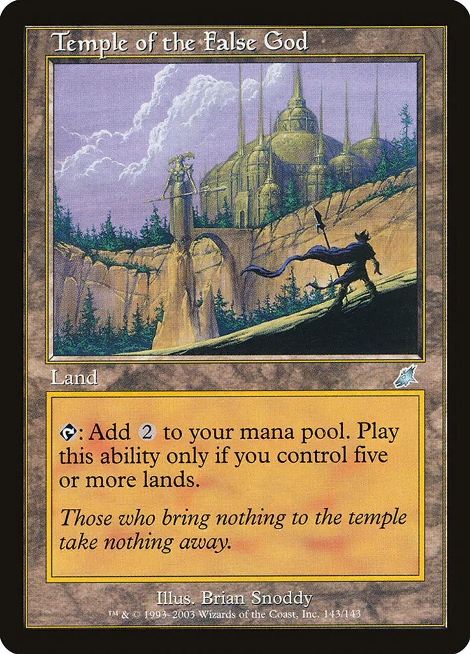 Temple of the False God (Retro Frame) | Español | HP | SCG 1