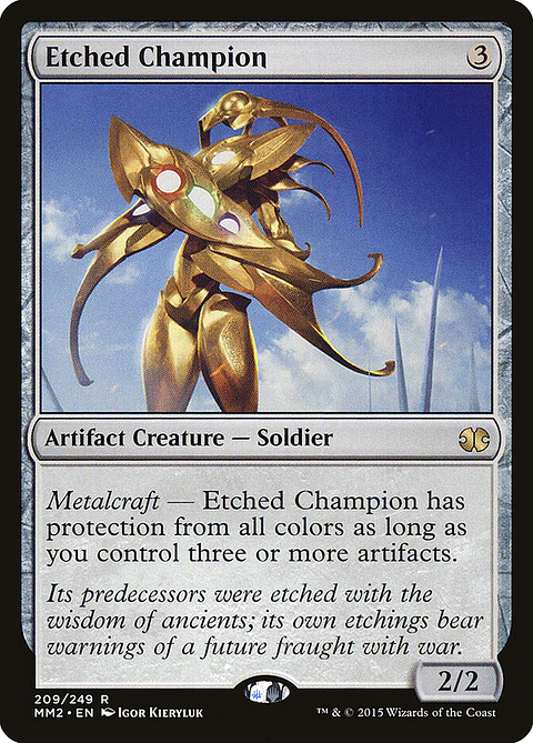 Etched Champion | Inglés | NM | MM2