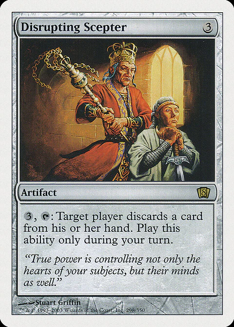 Disrupting Scepter | Español | HP | 8ED