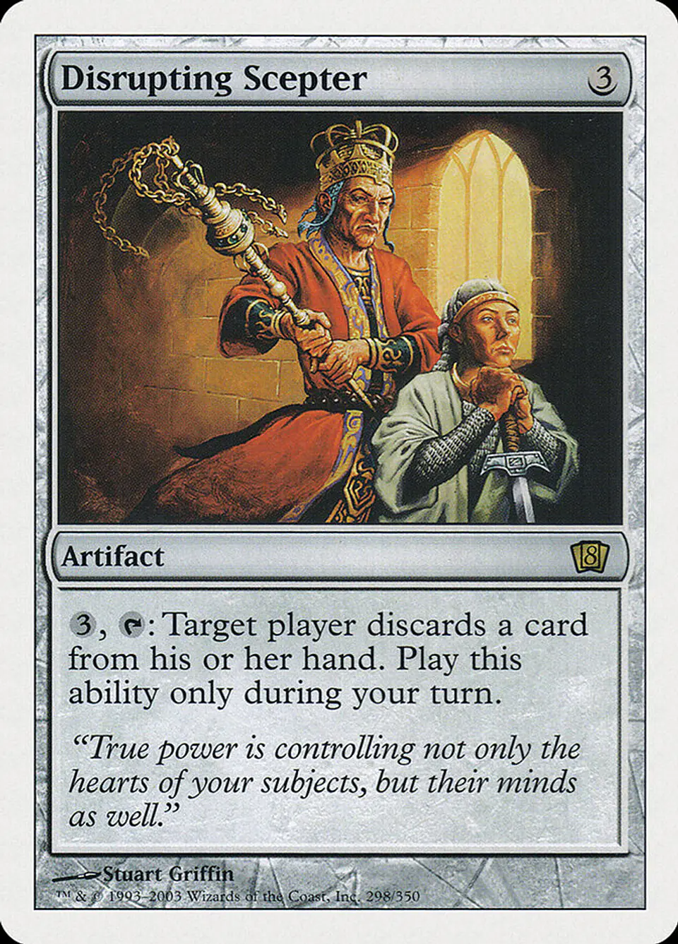 Disrupting Scepter | Español | HP | 8ED 1