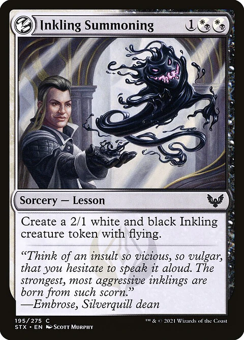 Inkling Summoning | Español | NM | STX