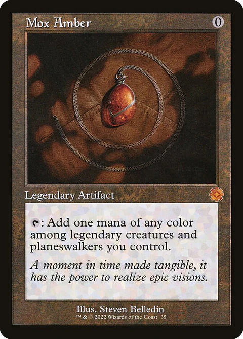 Mox Amber (Retro Frame) | Español | NM | BRR
