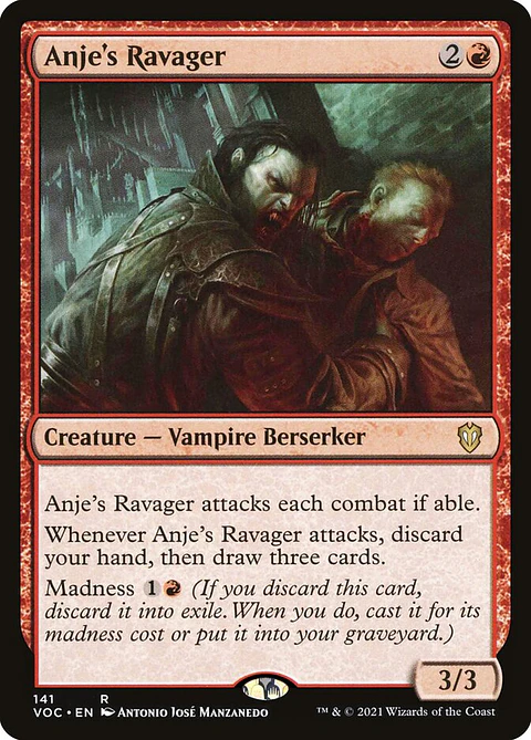 Anje's Ravager | Inglés | NM | VOC