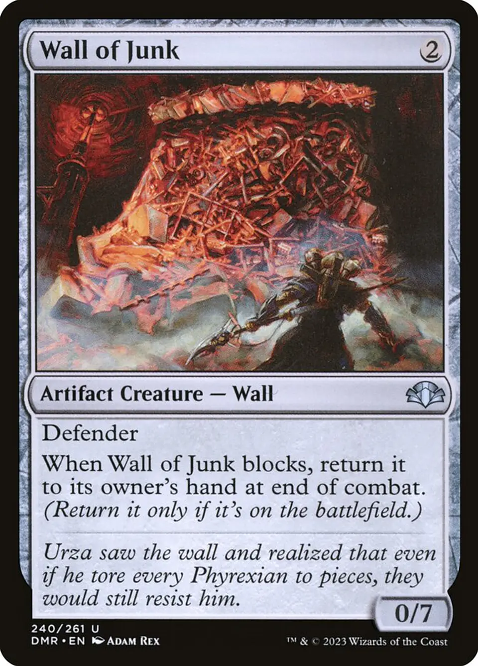 Wall of Junk | Inglés | NM | DMR 1