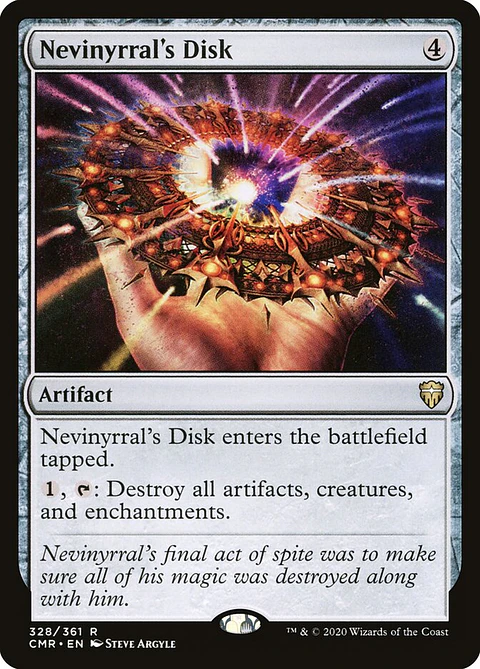 Nevinyrral's Disk (foil) | Inglés | NM | CMR
