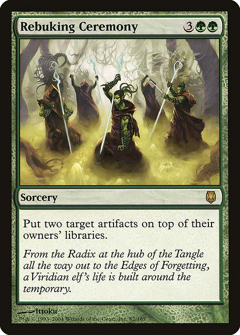 Rebuking Ceremony | Español | VG | DST