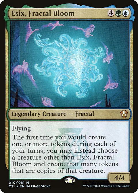 Esix, Fractal Bloom (foil) | Inglés | NM | C21