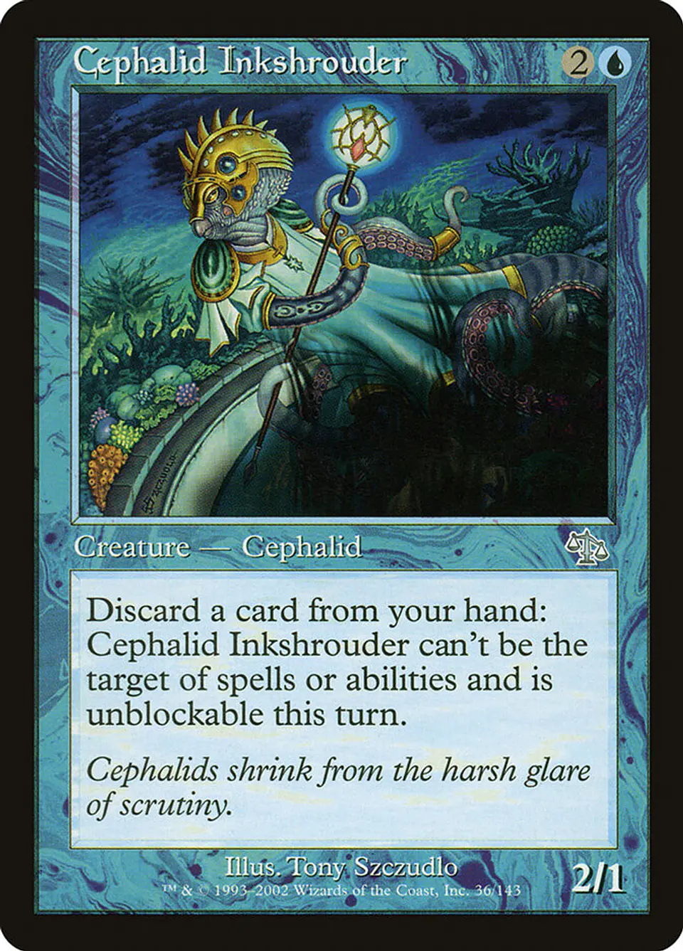 Cephalid Inkshrouder (Retro Frame) | Español | VG | JUD 1