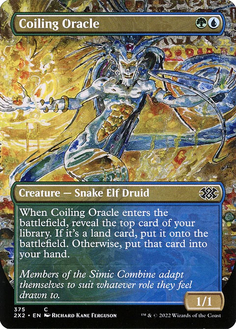 Coiling Oracle (Borderless) | Inglés | NM | 2X2